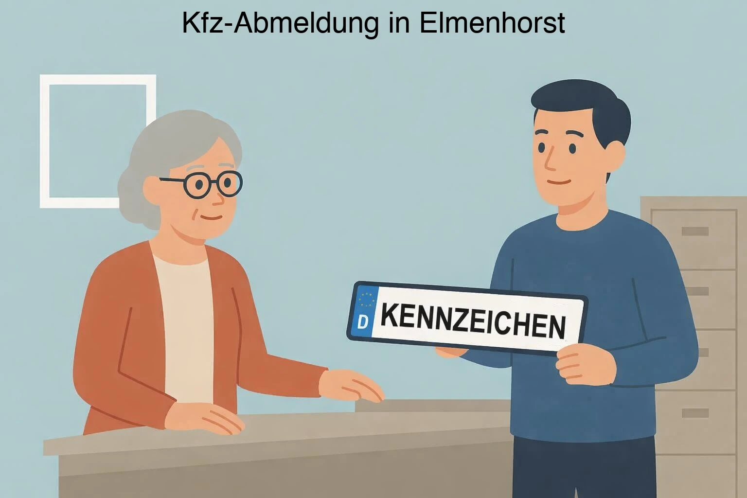 Kfz-Abmeldung in Elmenhorst vor Ort